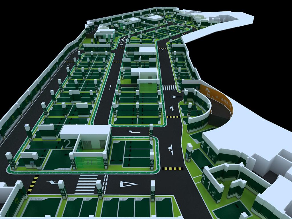 四川成都停車場整體設計